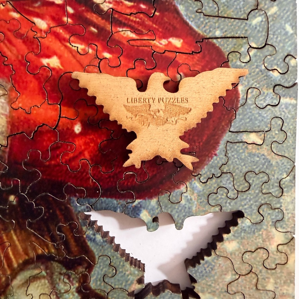 Liberty Puzzles Classic Wooden Jigsaw Puzzle – Christmas Wishes - Picture 6 of 14